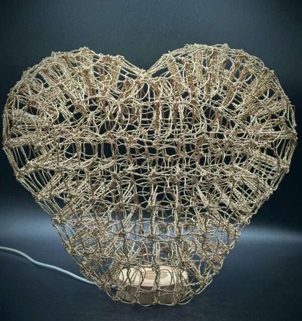 coeur en muselet moyen Magali Lockwood