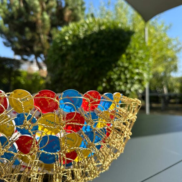 coupe pop love multicolore petit format .MagaliLockwood