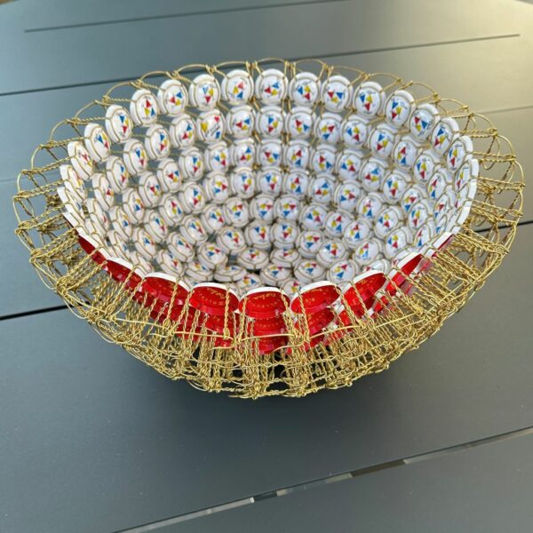 coupe en muselets pop love motif coupe de champagne ..Magali Lockwoood