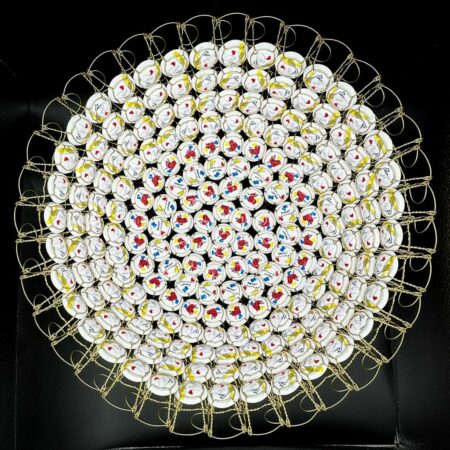 coupe jaune pop love en muselets.. Magali Lockwood coupe jaune pop love en muselets Magali Lockwood