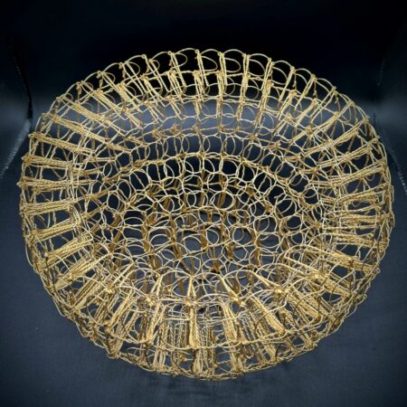 Coupe dorée brillante en muselets Magali Lockwood