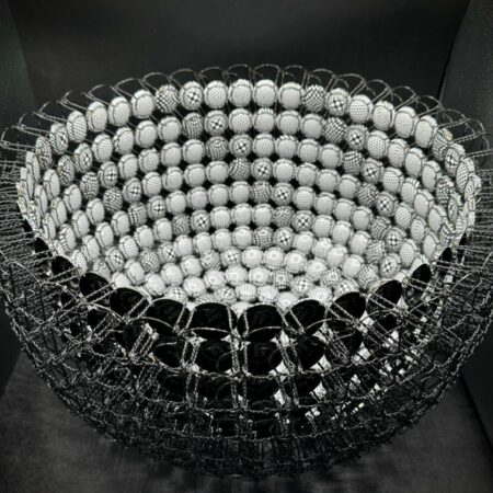 Coupe xxl en muselets op art magali lockwood .t4