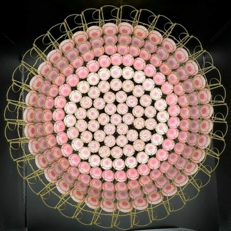 Coupe Rose dégradée en Muselets de Champagne « Octobre Rose » Magali Lockwood cmordcm1 Coupe Rose dégradée en Muselets de Champagne « Octobre Rose » Magali Lockwood cmordcm1